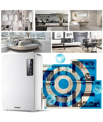 Осушитель воздуха Cronos DH2200A 2.2L White - фото 5