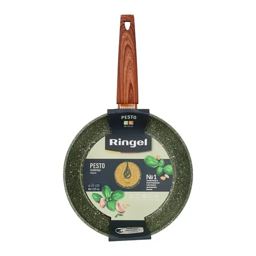 Сковородка Ringel Pesto 24 см классическая RG-1137-24 - фото 4