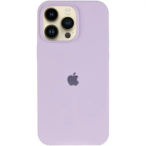 Чохол Epik Silicone Case AA Logo with MagSafe для Apple iPhone 13 Pro 6.1 Бузковий/Lilac - фото 2
