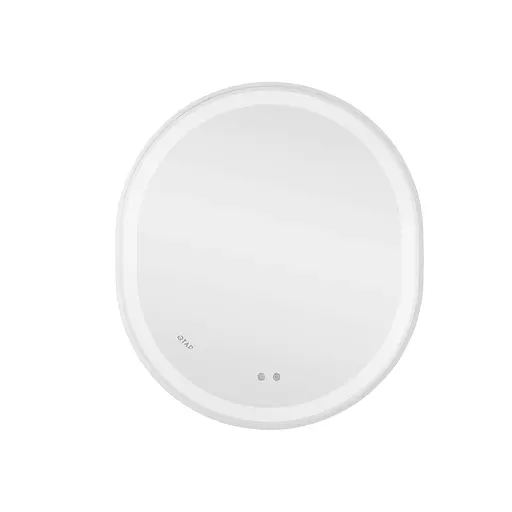 Дзеркало Qtap Gemini 800x700 з LED-підсвічуванням Touch, з антизапотіванням, з димером температури кольору (3000-6500K) Reverse QT2578R8071W - фото 3