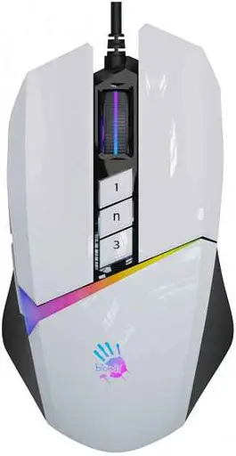 Мышь Bloody A4Tech W60 Max USB Panda White (W60 Max (Panda White)) - фото 1