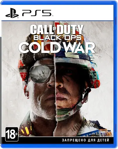 Гра Sony PlayStation Гра PS5 консольна Call of Duty: Black Ops Cold War, BD диск