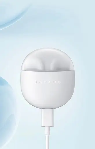 Бездротові навушники Haylou X1 Neo, TWS, IPX4, BT5.3, 30mAh, 310mAh, 5h, white 2024 UA UCRF - фото 9