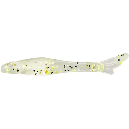Силікон FishUP Aji Tiny 1.5" #412 - UV Clear/Chartreuse (12 шт/уп)