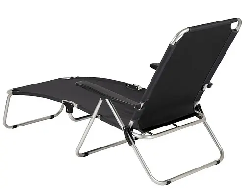 Шезлонг розкладний Bo-Camp Copa Rio Graphite (1211969) (DAS301448) - фото 4