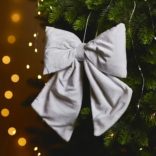 Украшение декоративное Yes! Fun Бант 24x18 см белое (975079) - фото 6