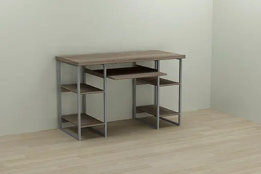 Компьютерный стол Ferrum-decor Тим 75x120x70 серый ДСП Дуб Сонома Труфель 32мм (FRD-101894)