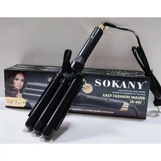 Плойка Sokany CL/SK-669 китайський штекер - фото 2