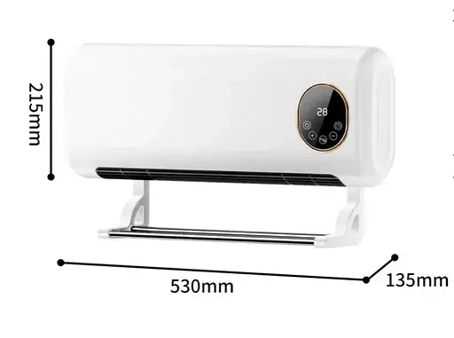 Настінний нагрівач Sokany SK-18035 2000 Вт з пультом і сушаркою Теплова завіса 2 кВт - фото 5