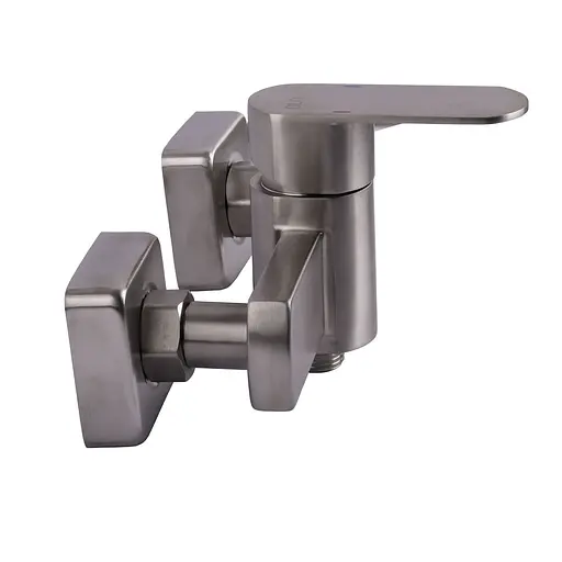 Смеситель для душа Globus Lux Sorento SQ-105HR Нержавеющая сталь - фото 4