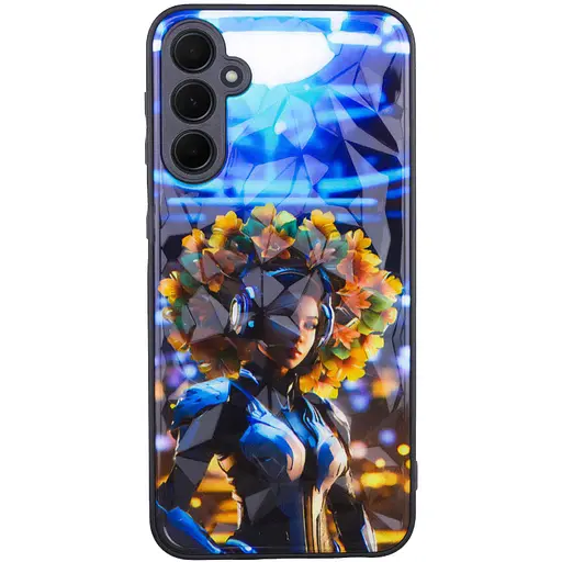 TPU+PC чехол Prisma Ladies для Samsung Galaxy A56 5G Cyberpunk - фото 2