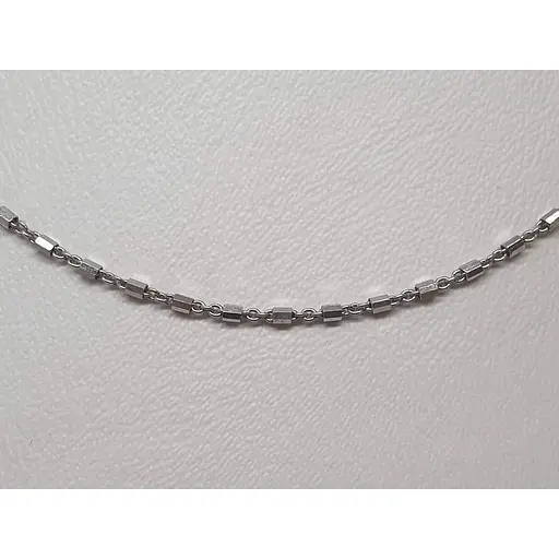 Срібний ланцюжок Silvex 925 (Якірне з вставками). 859Р 1/40 - фото 3