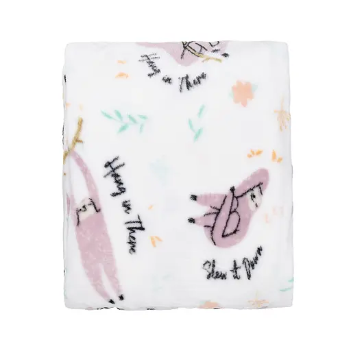 Плед Ardesto Flannel 160х200 см 100% полиэстер ленивцы (ART0115PB) - фото 2