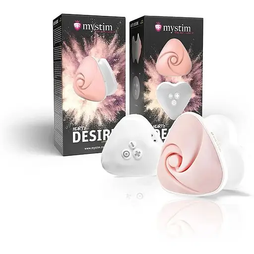 Вібратор для клітора Mystim Heart´s Desire White - фото 9