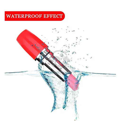 Мини-вибратор «Помада» для клиторальной стимуляции 4 см Черный - фото 3
