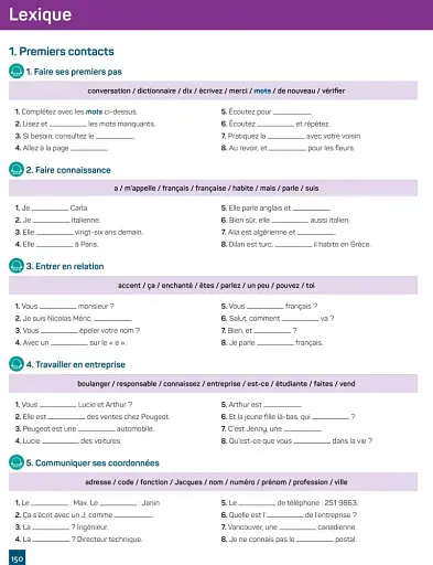 Francais.com 3e Edition Debutant A1-A2 Livre de l'eleve + DVD - фото 5