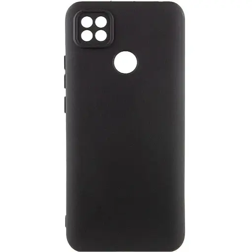 Чохол Silicone Cover Lakshmi Full Camera (AA) для Xiaomi Redmi 10A Чорний / Black
