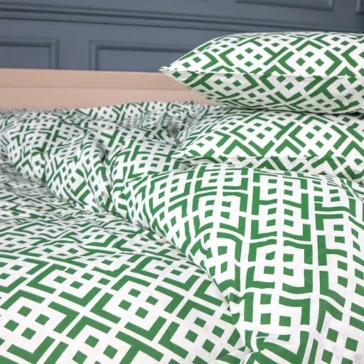 Підковдра MirSon Ranforce Elite Abstract Green 110х140 см (2200013166481) - фото 6