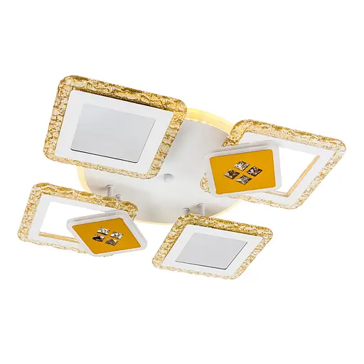 Люстра светодиодная VALESO V K39940-4 2 1 WT gold с пультом - фото 9