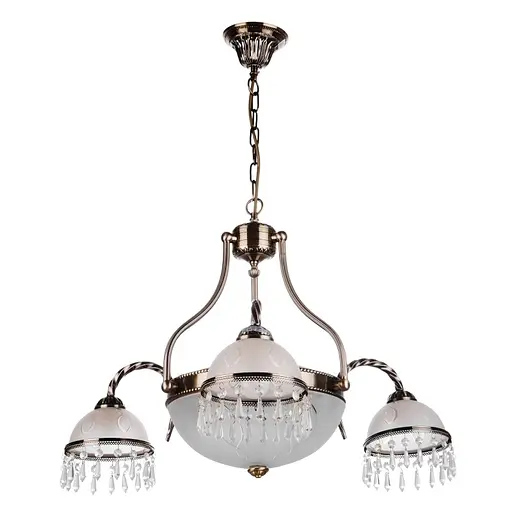 Люстра подвесная Brille классическая E27 60W G (BKL-446S/5)