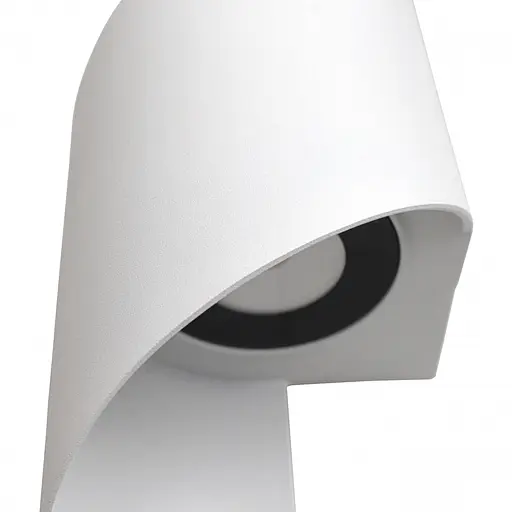 Подсветка Brille фасадная с изгибом LED 6W WW IP54 WH (AL-617) - фото 4