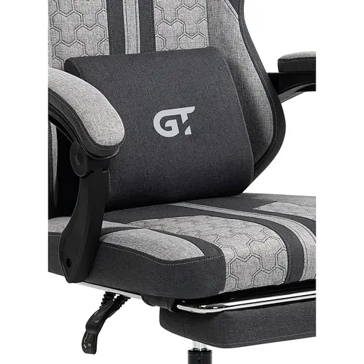 Геймерське крісло GT Racer X-2337 Fabric Gray - фото 8