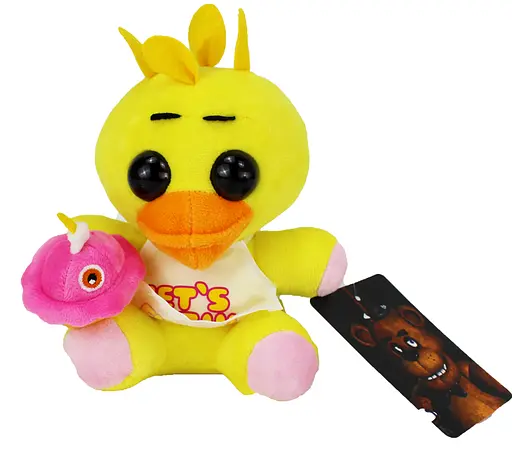 М'яка іграшка П'ять ночей з Фредді Chica Чика 18 см FNAF48-2 - фото 1