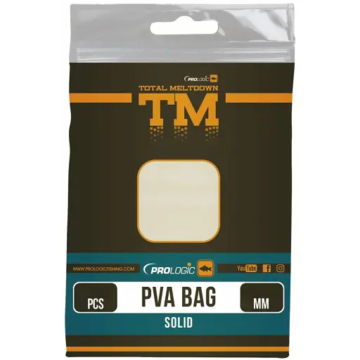 ПВА-пакет Prologic TM PVA Solid Bullet Bag W/Tape 15pcs 40X100mm - фото 1