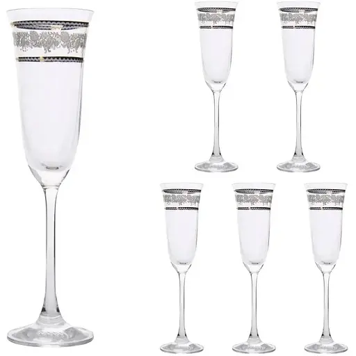 Набір келихів для шампанського Lora Фіджі 170 мл 6 шт. NGC17SETCHAMP