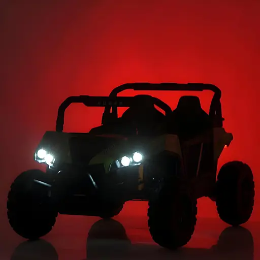 Електромобіль дитячий Bambi M 5911EBLR-4-2 24V на 2 моторах та USB для музики блакитно-синій - фото 3