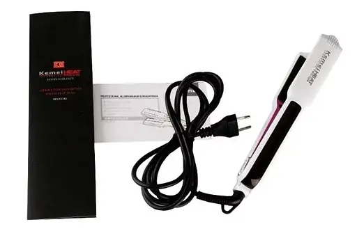 Випрямляч праска для волосся Kemei KM-1088 - фото 4