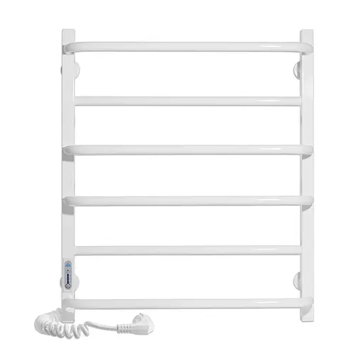 Електрична рушникосушарка Laris Зебра Комфорт ЧФ6 500x600 Е ліва R3 77700092, Білий, Ліве, Електронний - фото 2