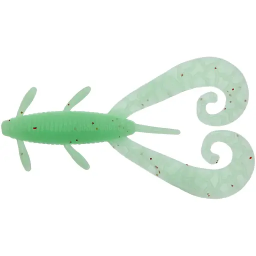 Силикон Reins G-Tail Twin 2" 146 Hot Cucumber (10 шт/уп)