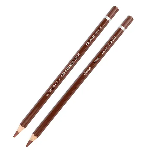 Карандаш акварельный 99IDEAS "Aqua Expert", Brown Henna/Коричневая хна, 99AE-BHEN - фото 2