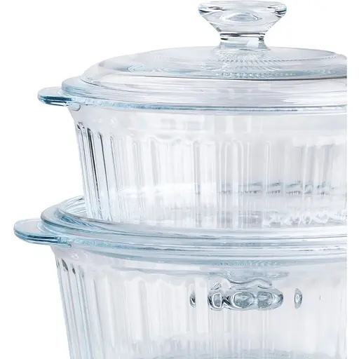 Набір каструль Yiwu із боросилікатного скла 1,5/2,3 л HP-34-26 - фото 5