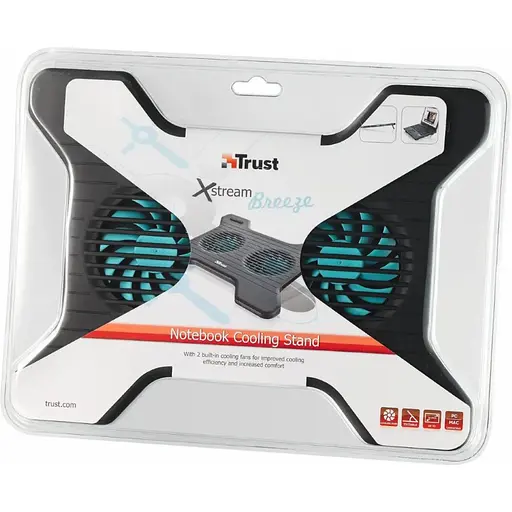 Підставка для ноутбука Trust 16" Xstream Breeze Black (17805) - фото 5