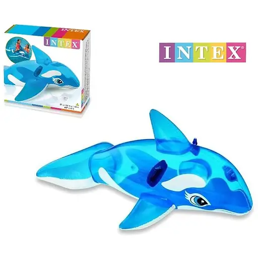 Надувний плотик Intex 58523 "Косатка". Розміром 152x114см, від 3 років - фото 2