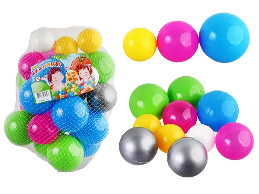 Кульки Мікс, 30 шт., 3 розміри, 20109