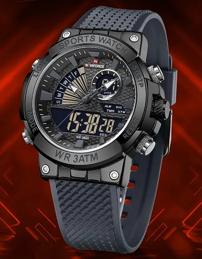 Годинник Naviforce Set Box подарочный набор, 2 ремешка - фото 15