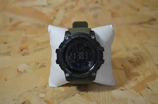 Чоловічий спортивний годинник Skmei 1384 Зелений - фото 6