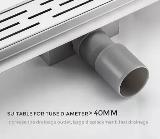 Душевой трап Gappo 70х500 мм, нержавеющая сталь G85007-1 - фото 4