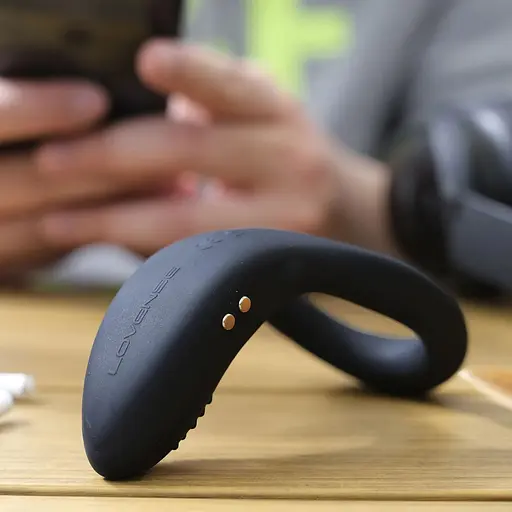 Смарт кольцо-насадка на член Lovense Diamo Cock Ring - фото 7