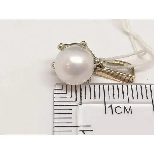 Золота підвіска Гаразд з перлиною. 3542435 - фото 6