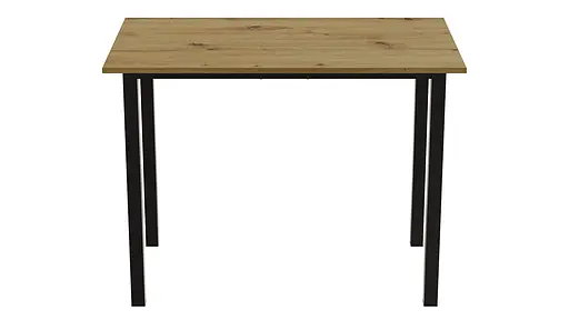 Стіл універсальний Knap Ferrum-decor 750x1200x700 Чорний метал ДСП Дуб Артізан 16 мм (FRD-106375) - фото 5