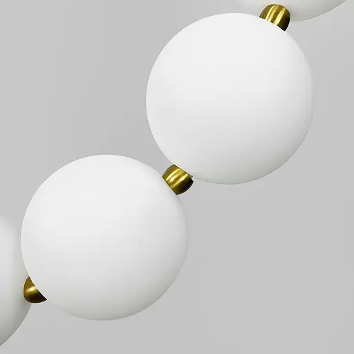 Люстра із серії Perla на 10 кульок Ø 15 см 180 см 3 світлових режими | Line F | Арт. MBJ11-1650 - фото 4