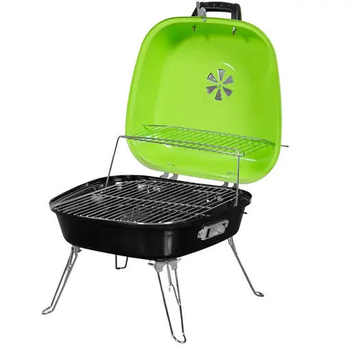 Гриль вугільний портативний Time Eco ТЕ-22024 зелений (4820211101763_2)
