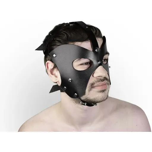 Кожаная маска собаки Feral Feelings 2 в 1 - фото 2