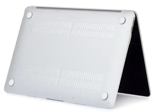 Пластиковая накладка Hardshell Matte Case для Apple MacBook Pro 13" A2289/2251 2020 (White) [59843] - фото 4