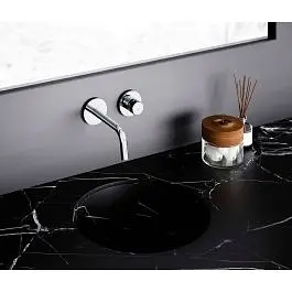 Смеситель для раковины настенный Paffoni Jo излив 248 мм chrome JO007CR70, Хром - фото 2