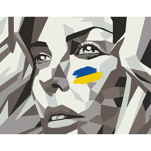 Картина за номерами Rosa Start Вільна 35x45 см